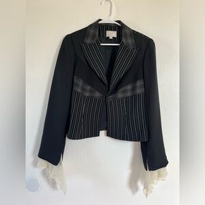 Alberto Makali Vintage Y2K Black and White Blazer 12
